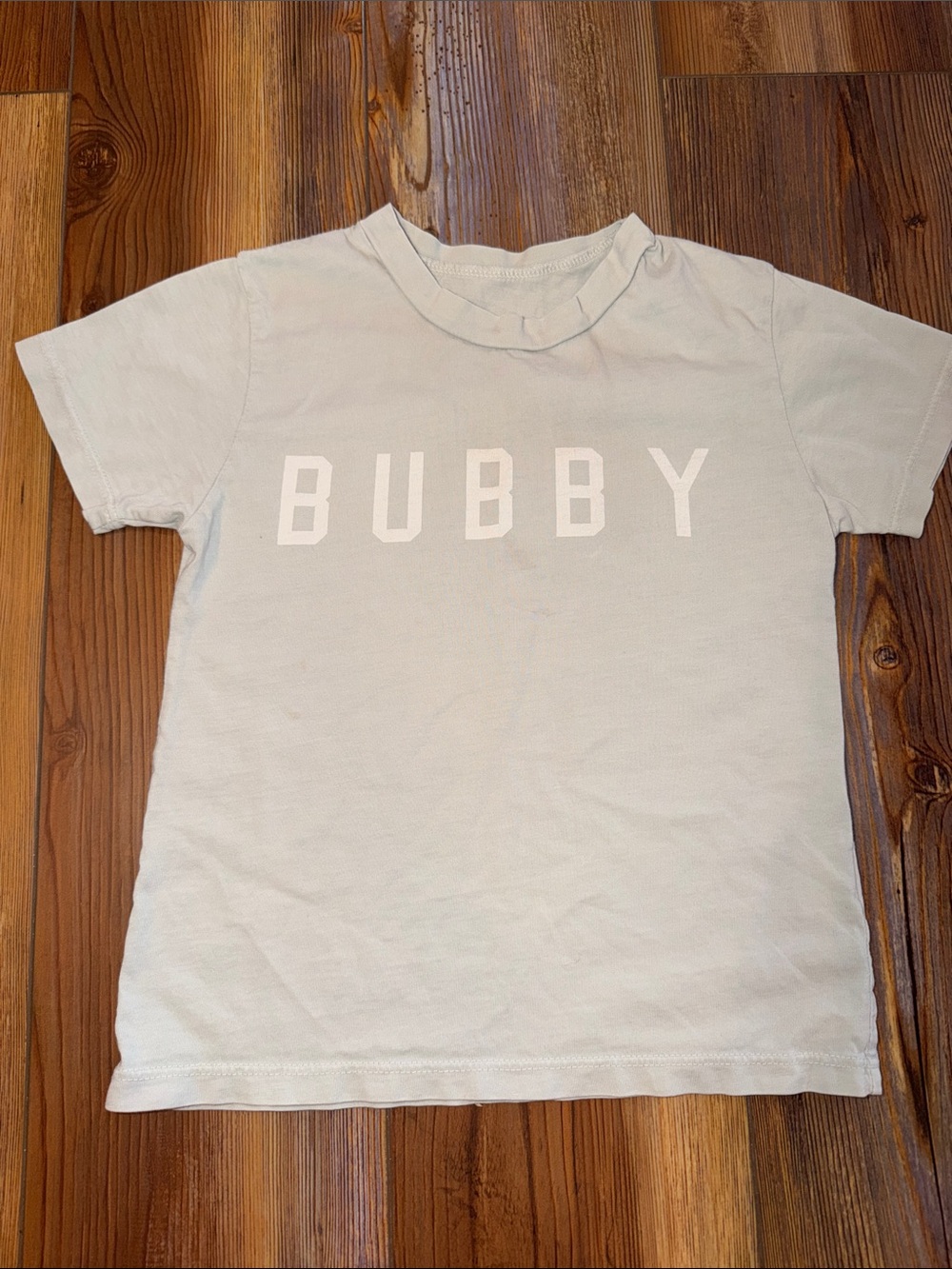 Ford + Wyatt Bubby Kids' Light Grey Graphic Tee